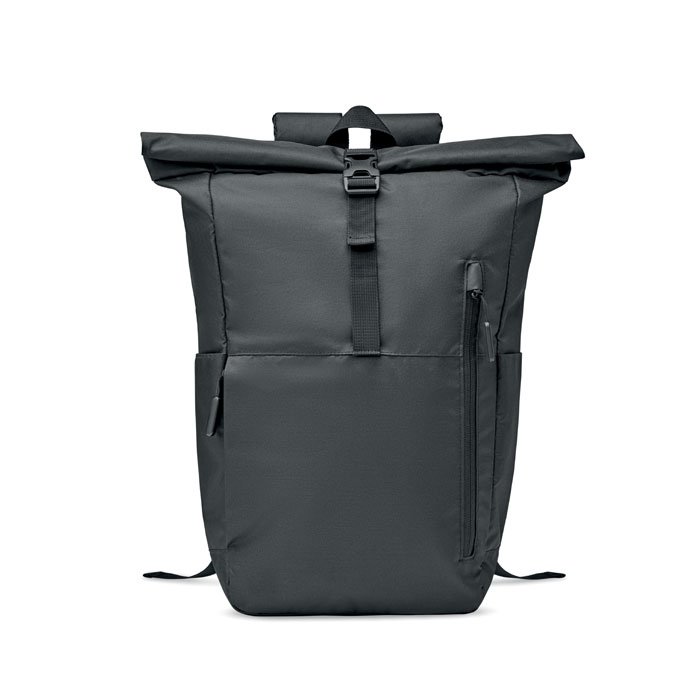300D RPET rolltop backpack - Image 2