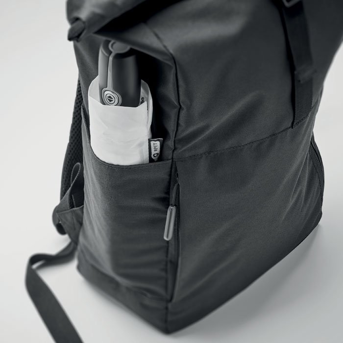 300D RPET rolltop backpack - Image 6