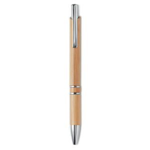 Bamboo automatic ball pen